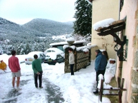 Digging out the residents cars