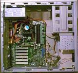 Motherboard installed in a PC