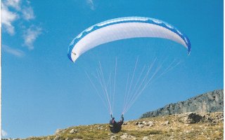 Taking off at Greolieres on Airwave Sport